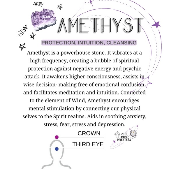 Evil Eye Lepidolite Mixed Crystal Gemstone Beaded Purse Charm / Car Mirror Charm - Picture 12 of 15